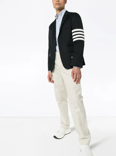 Thom Browne 4-Bar cotton twill unconstructed sportcoat