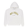 White Goth Logo Hoodie
