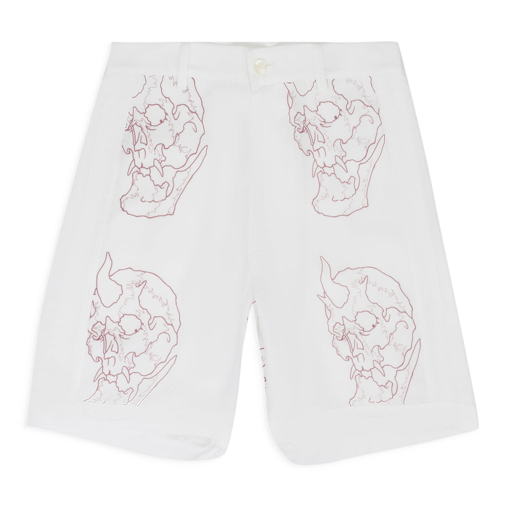 White 56 Tattoo Studio Cuba Shorts