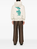 Burberry B shield logo-print hoodie