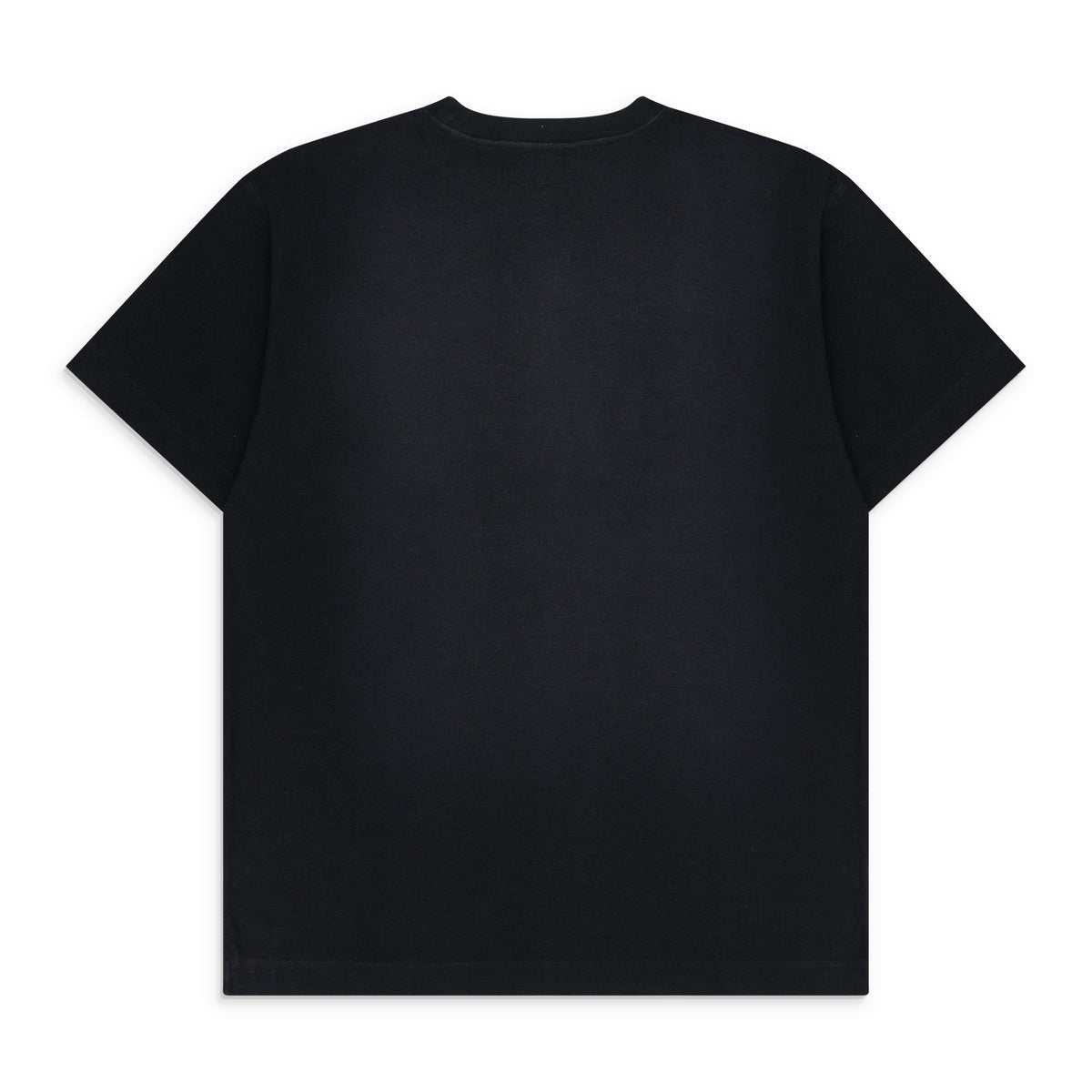 Black Textured Sky High Tee