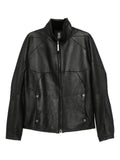 Isaac Sellam Experience panelled zip-front leather jacket