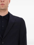 BOSS button virgin wool blazer