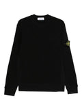 Stone Island 6100056 organic cotton waffle fleece regular-fit crewneck sweatshirt