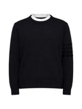 Thom Browne crew neck striped sweater