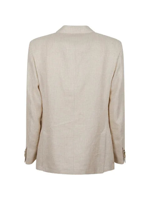 Zegna houndstooth-pattern blazer