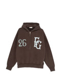Fear Of God baseball club half zip hoodie