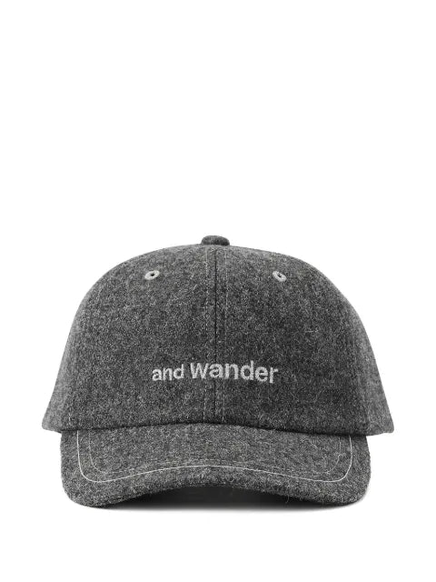 and Wander Melton baseball cap in wool