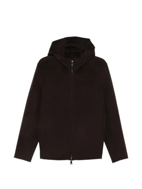 Giorgio Brato hooded zip-up wool jacket