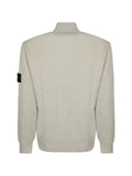 Stone Island 5100126 ribbed soft organic-cotton regular-fit zip-up jumper