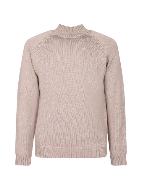 Zanone mock-neck raglan-sleeve sweater
