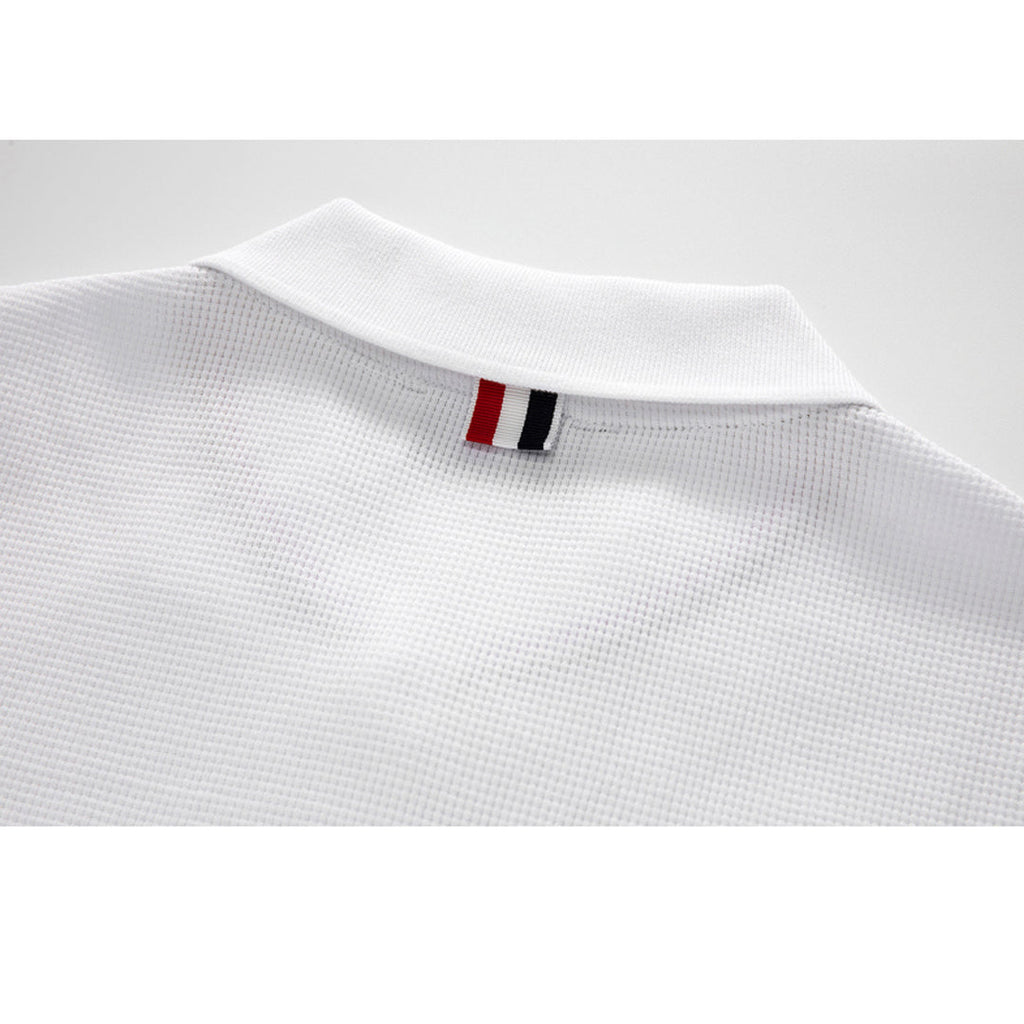 Classic Four-Bar Wool T-Shirt | Thom Browne