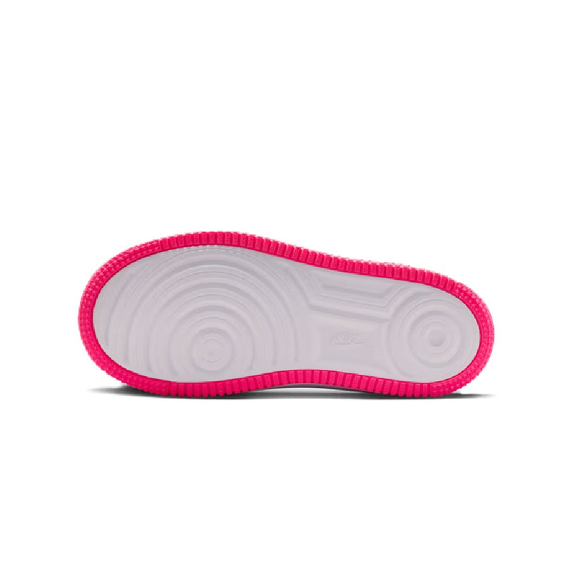 Little Kid's Nike Force 1 Low BP Lace White/Anthracite-Pink (IR1821 100)
