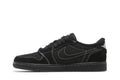 Travis Scott x Air Jordan 1 Retro Low OG SP 'Black Phantom' – Stealthy Collab Sneaker with Reverse Swoosh