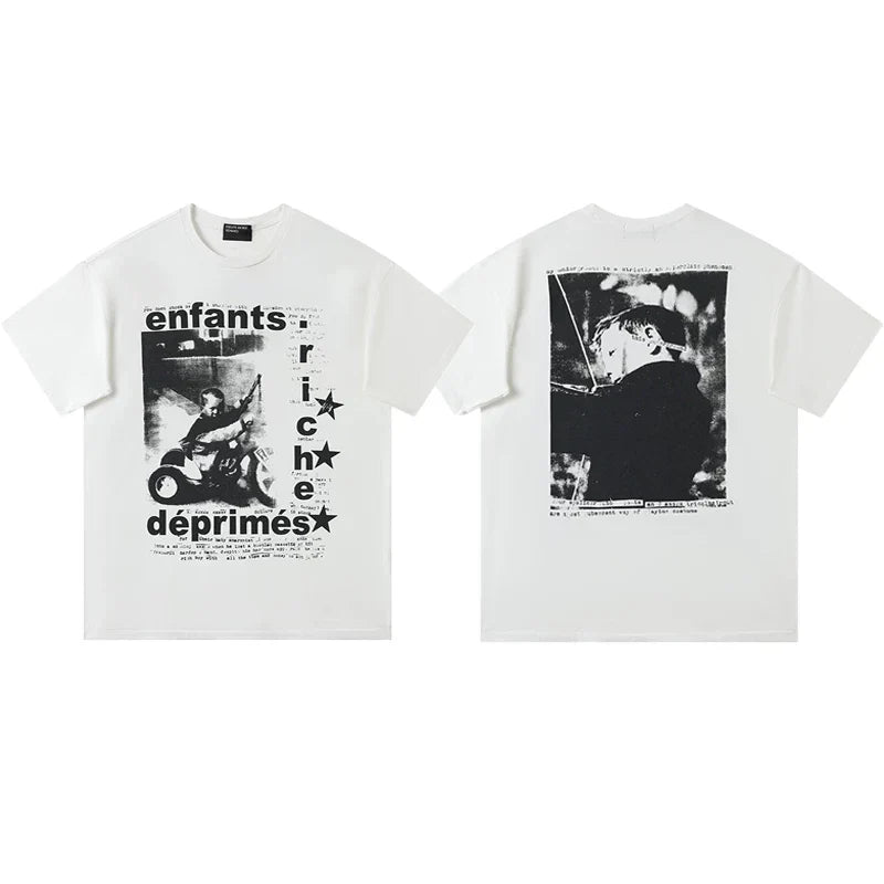 ERD Archery Boy Front & Back T-Shirt — White