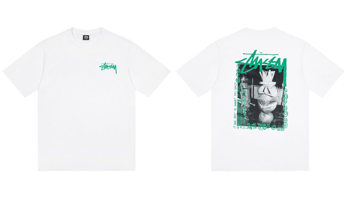 Stussy In Tribe Graphic Short Sleeve Crew Neck Tee