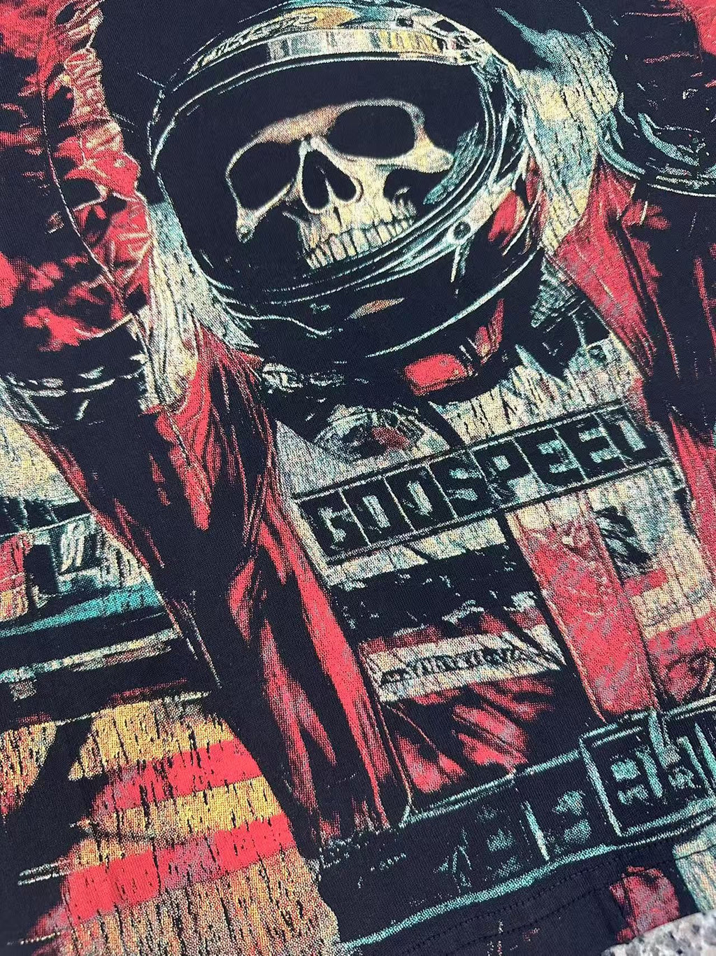 Godspeed Racing Skull Graphic T-Shirt