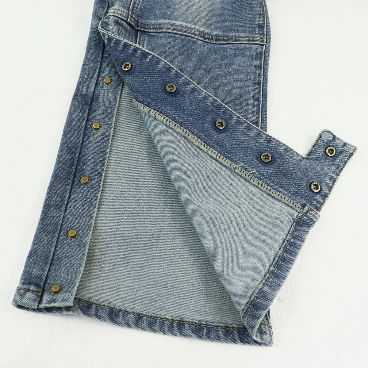 Purple Brand Washed Blue Denim Jeans