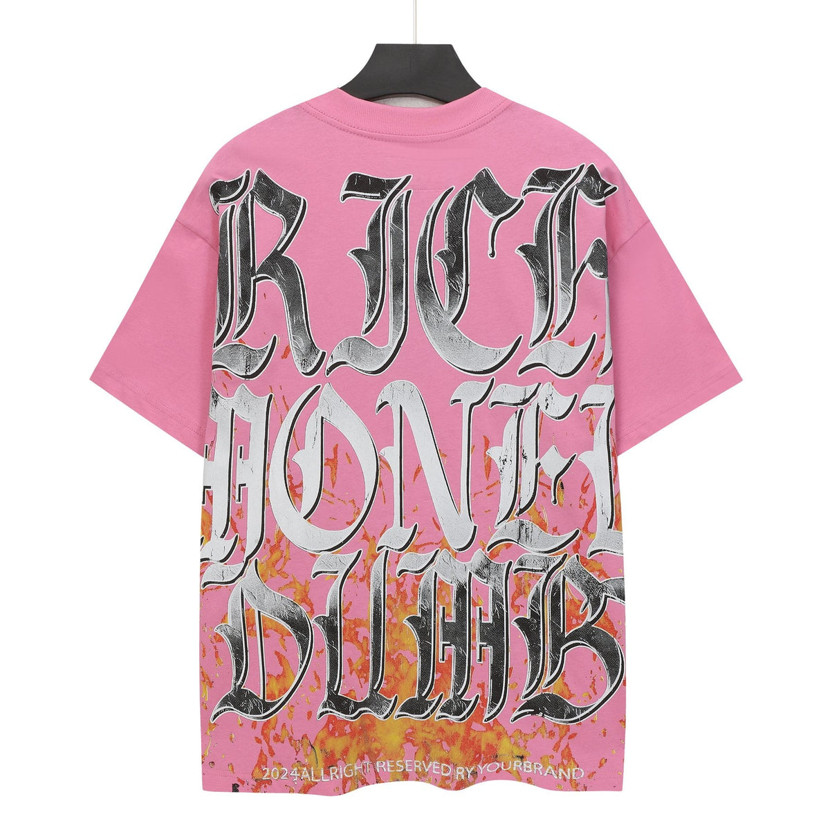 Godspeed Pink Skull Graphic T-Shirt