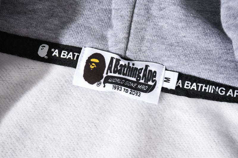BAPE GM Shark Tiger Camo Zip Hoodie