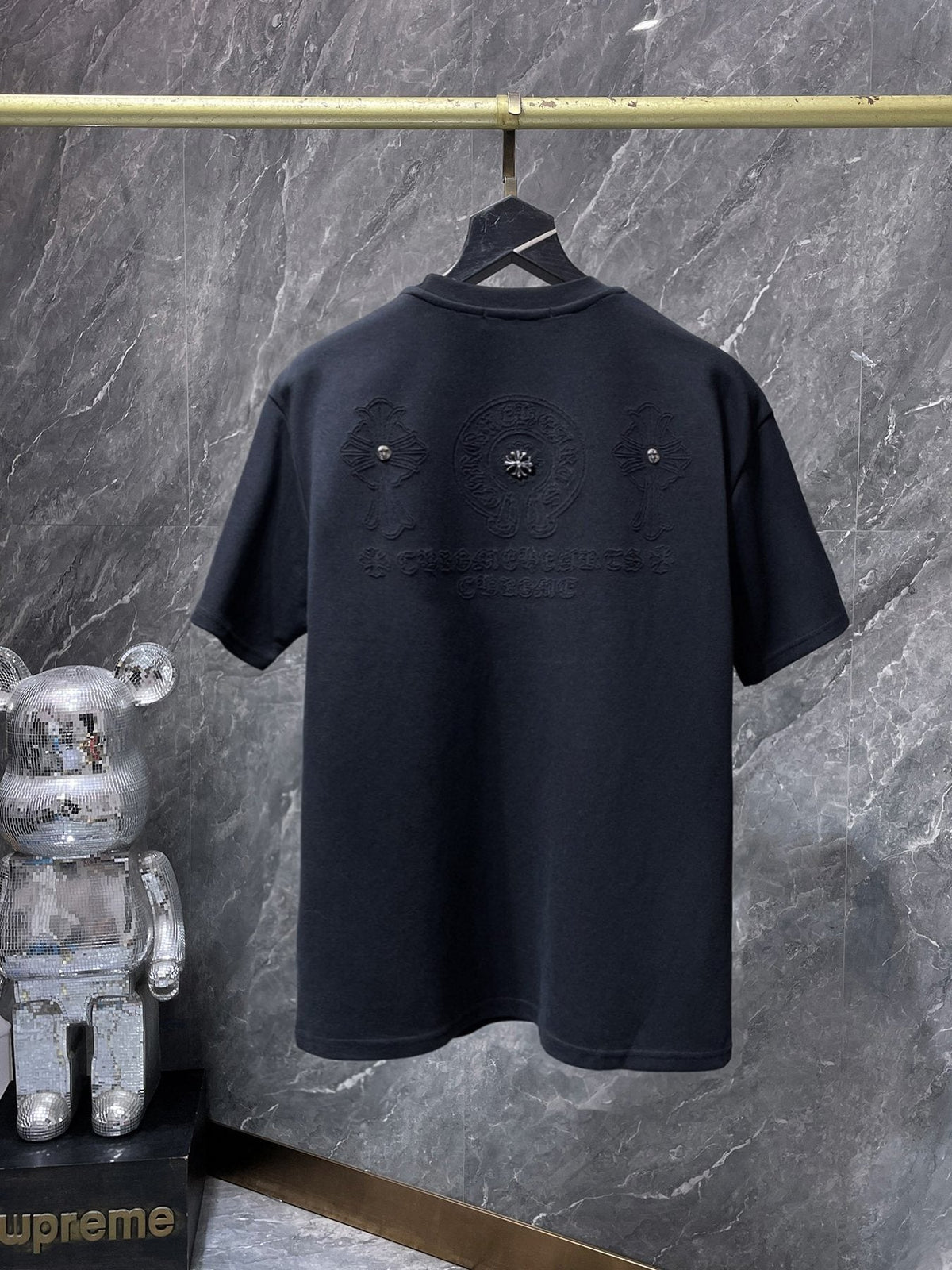 Chrome Hearts Horseshoe Graphic Short-Sleeve T-Shirt