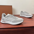 Loro Piana Men's Low-Top Sneakers - Padded Collar