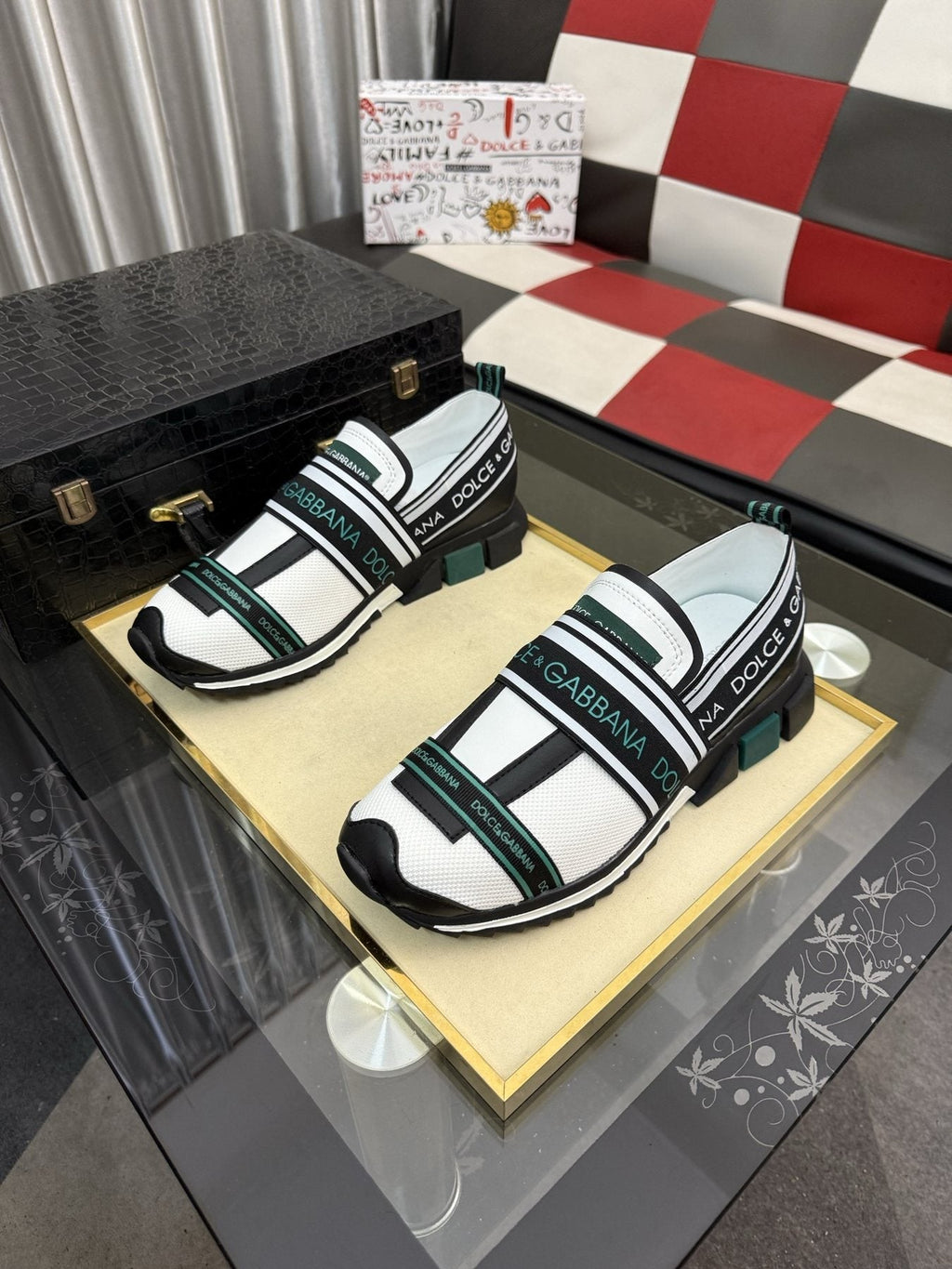 Dolce & Gabbana Strap Sneakers